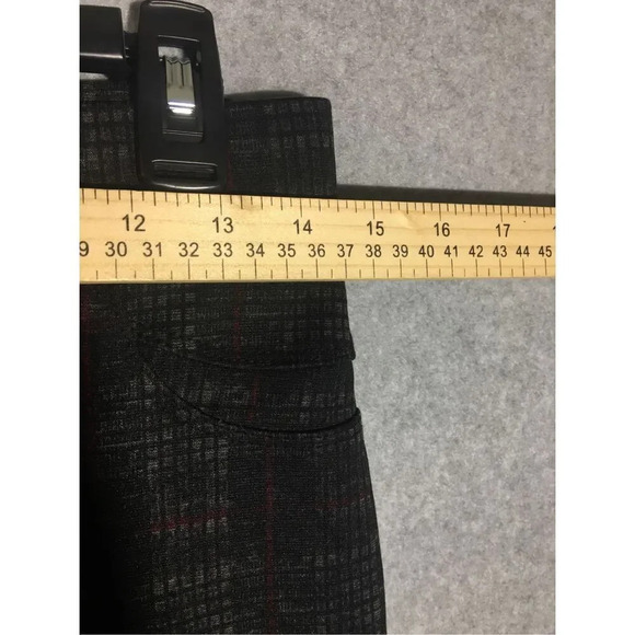Womens 89th and Madison Leggings Plaid Dark Academia Work Career Professional - Picture 2 of 4